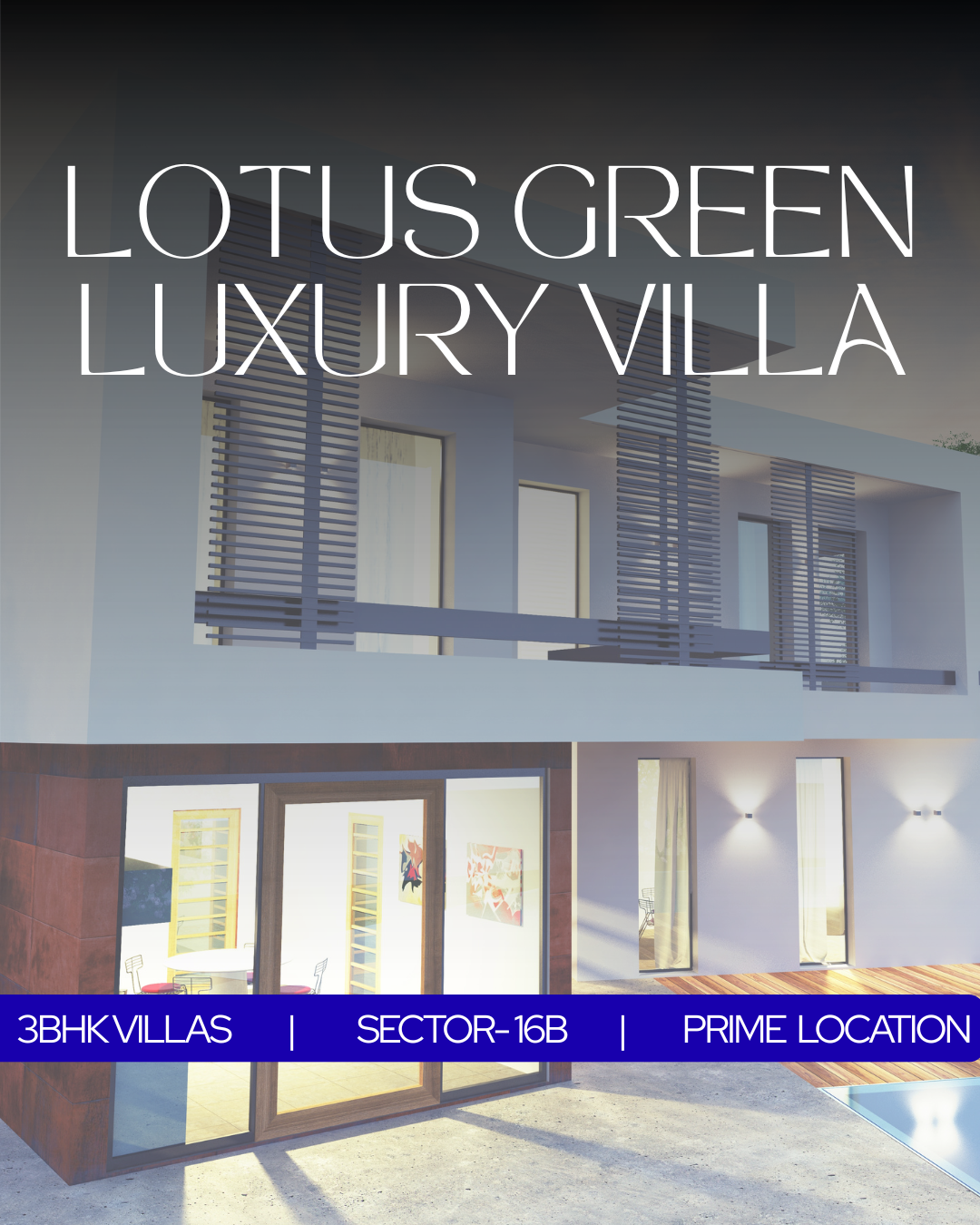 Mobile real estate banner